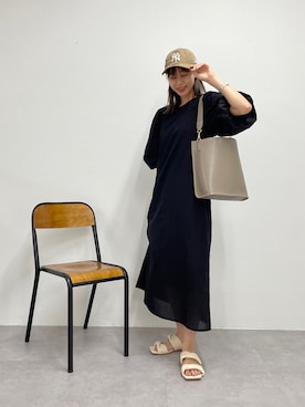 「COLONY2139」｜「アイテム（ワンピース/ドレス）」を使った、konomiさん（レディース・160cm）の春コーディネート