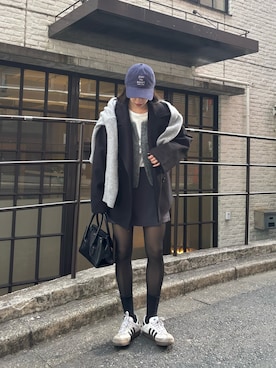 「COLONY 2139（コロニートゥーワンスリーナイン）のアイテム」を使った、konomiさん（レディース・160cm）の冬コーディネート