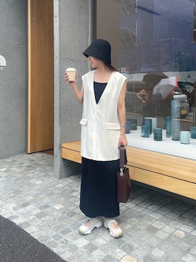 「COLONY2139」｜「アイテム（ワンピース/ドレス）」を使った、konomiさん（レディース・160cm）の夏コーディネート