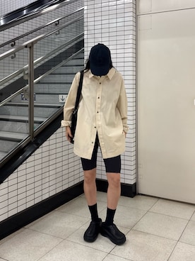 「COLONY 2139（コロニートゥーワンスリーナイン）のアイテム（バッグ）」を使った、konomiさん（レディース・160cm）の春コーディネート