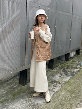 「COLONY2139」｜「アイテム（ワンピース/ドレス）」を使った、konomiさん（レディース・160cm）の秋コーディネート