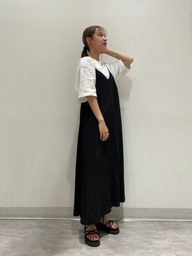 「COLONY2139」｜「アイテム（ワンピース/ドレス）」を使った、konomiさん（レディース・160cm）の夏コーディネート