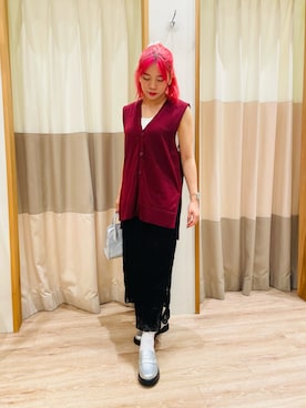 「アイテム（ドレスシューズ、シルバー系）」を使った、❁﻿.MiA.❁﻿さん（レディース・153cm）の夏コーディネート