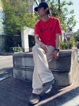「Reebok（リーボック）のアイテム」を使った、samさん（メンズ・172cm）の夏コーディネート