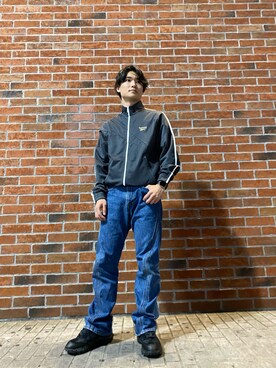 「Reebok（リーボック）のアイテム（ジャケット/アウター）」を使った、samさん（メンズ・172cm）の秋コーディネート