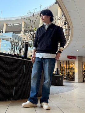 「Reebok（リーボック）のアイテム」を使った、samさん（メンズ・172cm）の春コーディネート