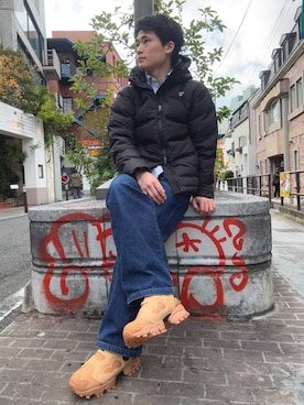 「Reebok（リーボック）のアイテム」を使った、samさん（メンズ・172cm）の秋コーディネート