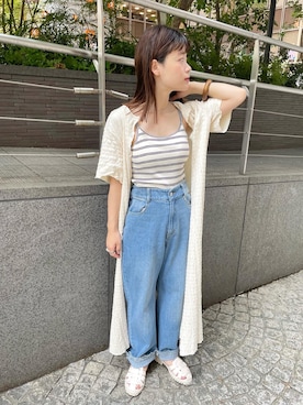 harukaさん（レディース・155cm）の夏コーディネート