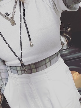 「PBLIM（ページボーイリム）のアイテム（PC・スマホグッズ/家電）」を使った、ゆなさん（レディース・155cm）の冬コーディネート