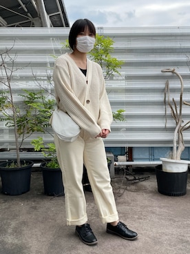 「Honeys（ハニーズ）のアイテム（その他シューズ）」を使った、niroさん（レディース・155cm）の春コーディネート