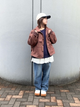 妹子さん（レディース・150cm）の冬コーディネート