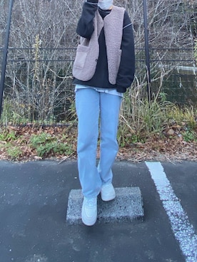 momokaさん（レディース・157cm）の冬コーディネート