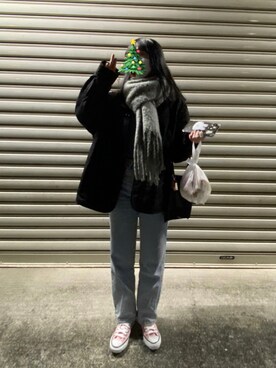 momokaさん(レディース・157cm)の冬コーディネート
