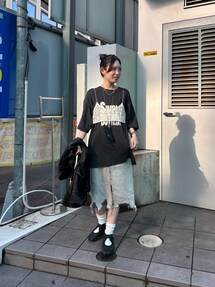 CIAOPANIC TYPY（チャオパニックティピー）の「サテンBIGシャツ