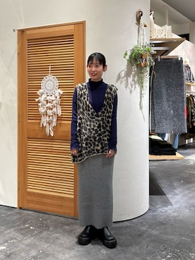 速見ちひろさん(レディース・163cm)の冬コーディネート