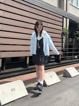 「CIAOPANIC TYPY（チャオパニックティピー）のアイテム（ワンピース/ドレス）」を使った、速見ちひろさん（レディース・163cm）の春コーディネート