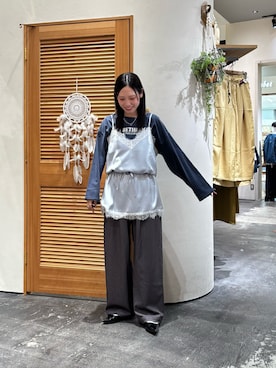 速見ちひろさん（レディース・163cm）の冬コーディネート