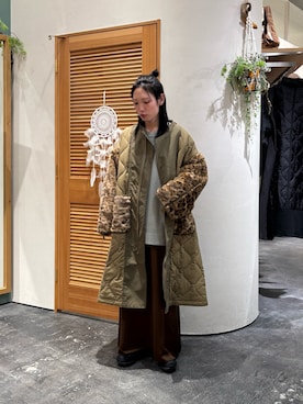 「CIAOPANIC TYPY（チャオパニックティピー）のアイテム」を使った、速見ちひろさん（骨格ウェーブ・レディース・163cm）の秋コーディネート