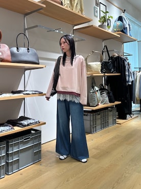 速見ちひろさん（レディース・163cm）の春コーディネート