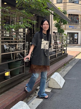 速見ちひろさん(レディース・163cm)の春コーディネート