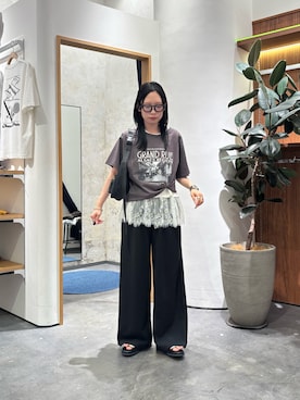 速見ちひろさん(レディース・163cm)の夏コーディネート