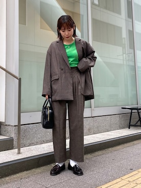 速見ちひろさん（レディース・163cm）の秋コーディネート