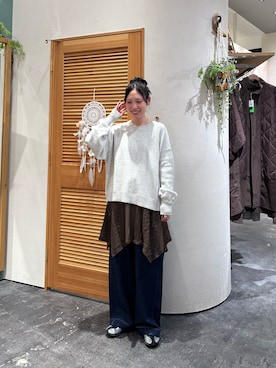 速見ちひろさん（レディース・163cm）の冬コーディネート