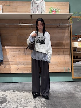 速見ちひろさん(レディース・163cm)の冬コーディネート