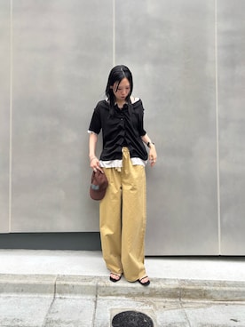 速見ちひろさん（レディース・163cm）の春コーディネート