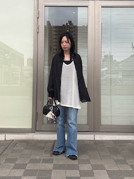 速見ちひろさん（レディース・163cm）の春コーディネート