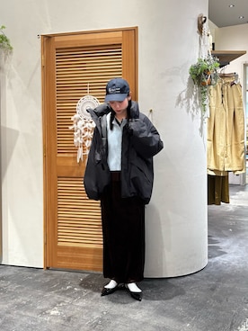 速見ちひろさん(レディース・163cm)の冬コーディネート