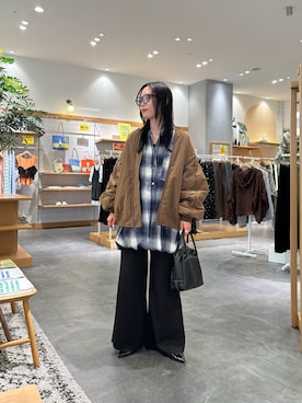 速見ちひろさん(レディース・163cm)の秋コーディネート