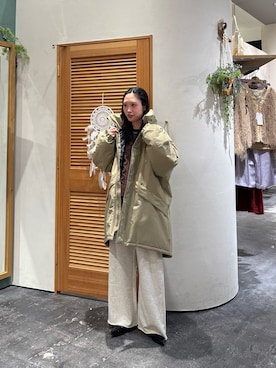 「CIAOPANIC TYPY（チャオパニックティピー）のアイテム」を使った、速見ちひろさん（レディース・163cm）の冬コーディネート