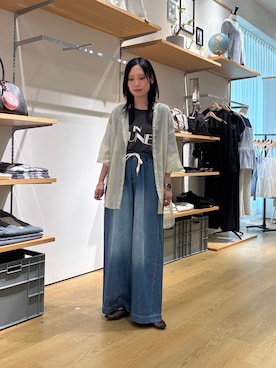 速見ちひろさん(レディース・163cm)の春コーディネート