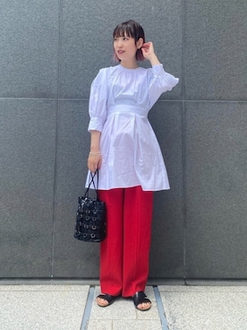 速見ちひろさん（レディース・163cm）の春コーディネート