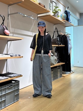 「ヒッコリー」｜速見ちひろさん（レディース・163cm）の春コーディネート