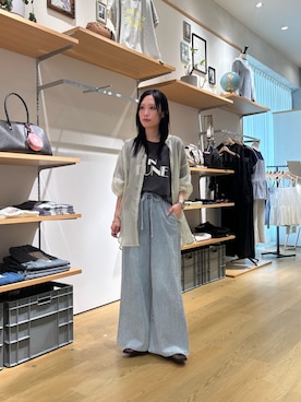 速見ちひろさん（レディース・163cm）の春コーディネート