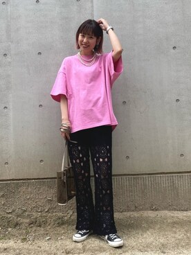 「スクリーンスターズ」｜速見ちひろさん（レディース・163cm）の春コーディネート