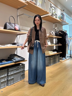 速見ちひろさん(レディース・163cm)の春コーディネート