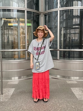 速見ちひろさん（レディース・163cm）の夏コーディネート