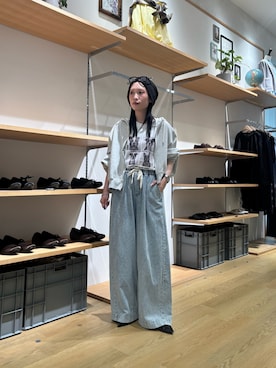 「30代ファッション」｜速見ちひろさん（レディース・163cm）の春コーディネート