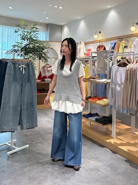 速見ちひろさん(レディース・163cm)の春コーディネート