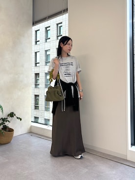 速見ちひろさん（レディース・163cm）の春コーディネート