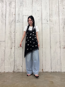 速見ちひろさん(レディース・163cm)の春コーディネート