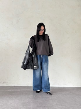 速見ちひろさん(レディース・163cm)の秋コーディネート
