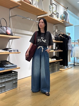 速見ちひろさん（レディース・163cm）の春コーディネート