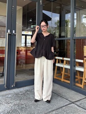 速見ちひろさん(レディース・163cm)の夏コーディネート