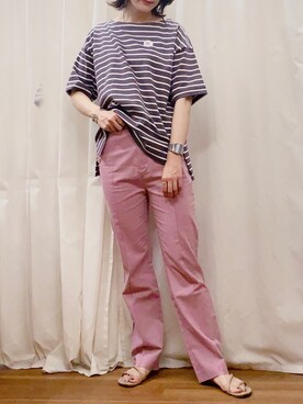 MAEDA KANAさん(レディース・163cm)の夏コーディネート