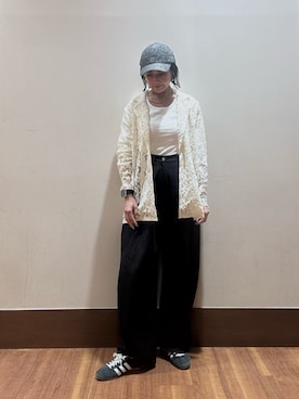 MAEDA KANAさん（レディース・163cm）の春コーディネート