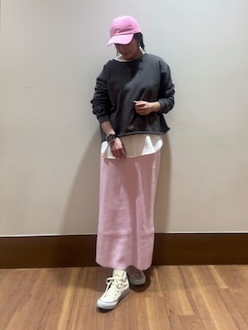 MAEDA KANAさん（レディース・163cm）の春コーディネート